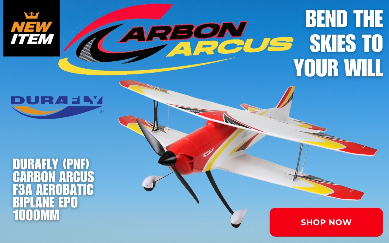 Carbon Arcus F3A Aerobatic Biplane Release 2024